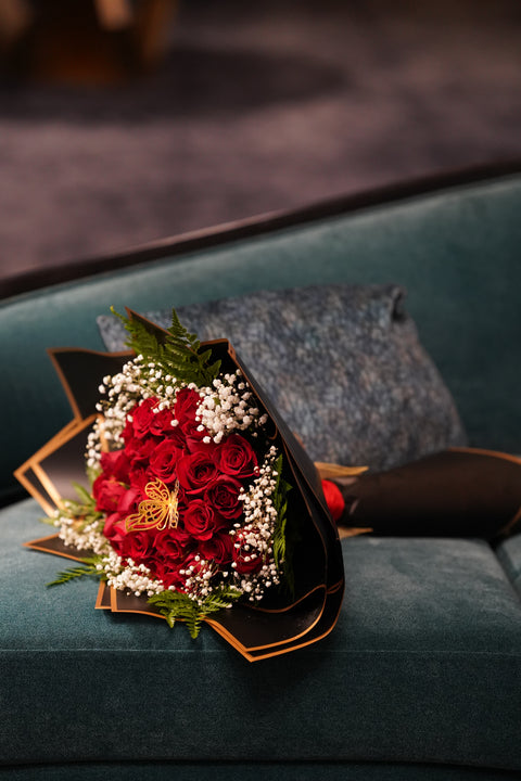 35 Red Rose Bouquet – Same Day Delivery (Grand Rapids)